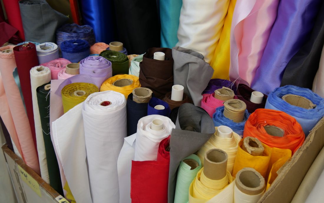 Kumaş topu sayımı: metre, kg ve top etiketi